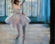 埃德加 德加 : Dancer Posing